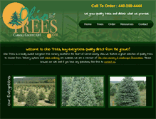 Tablet Screenshot of ohiotrees.com